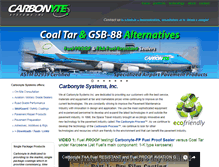 Tablet Screenshot of carbonyte.com